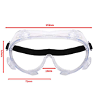 FDA  Approved Safety Antifog Protective Medical Goggles